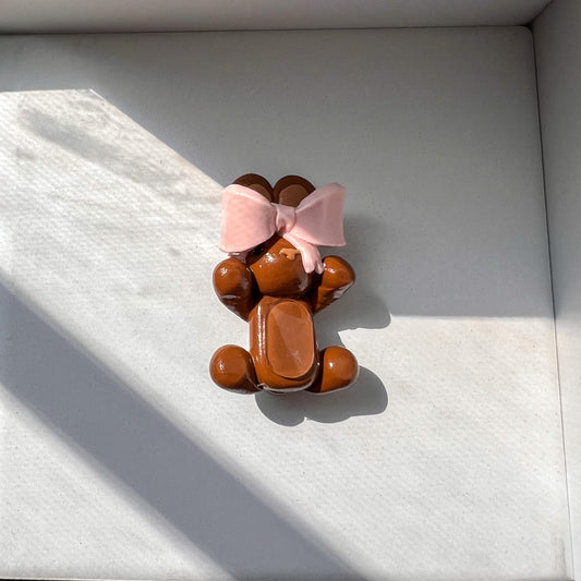 Croquette Brown Bunny Phone Hipper Charm